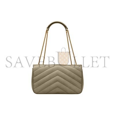 YSL LOULOU MEDIUM IN MATELASSÉ LAMBSKIN 801439AAEAX3775 (29*17*8cm)